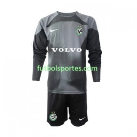 Camiseta Maccabi Haifa Portero Niño Primera Equipación 2022/2023 Manga Larga